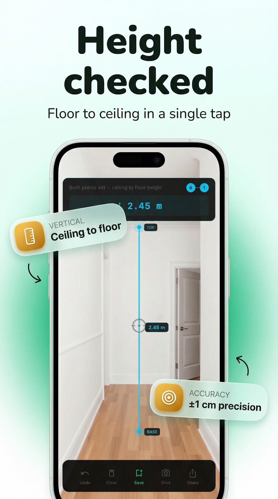 AR Measure screenshot 3 — measure distance camera android