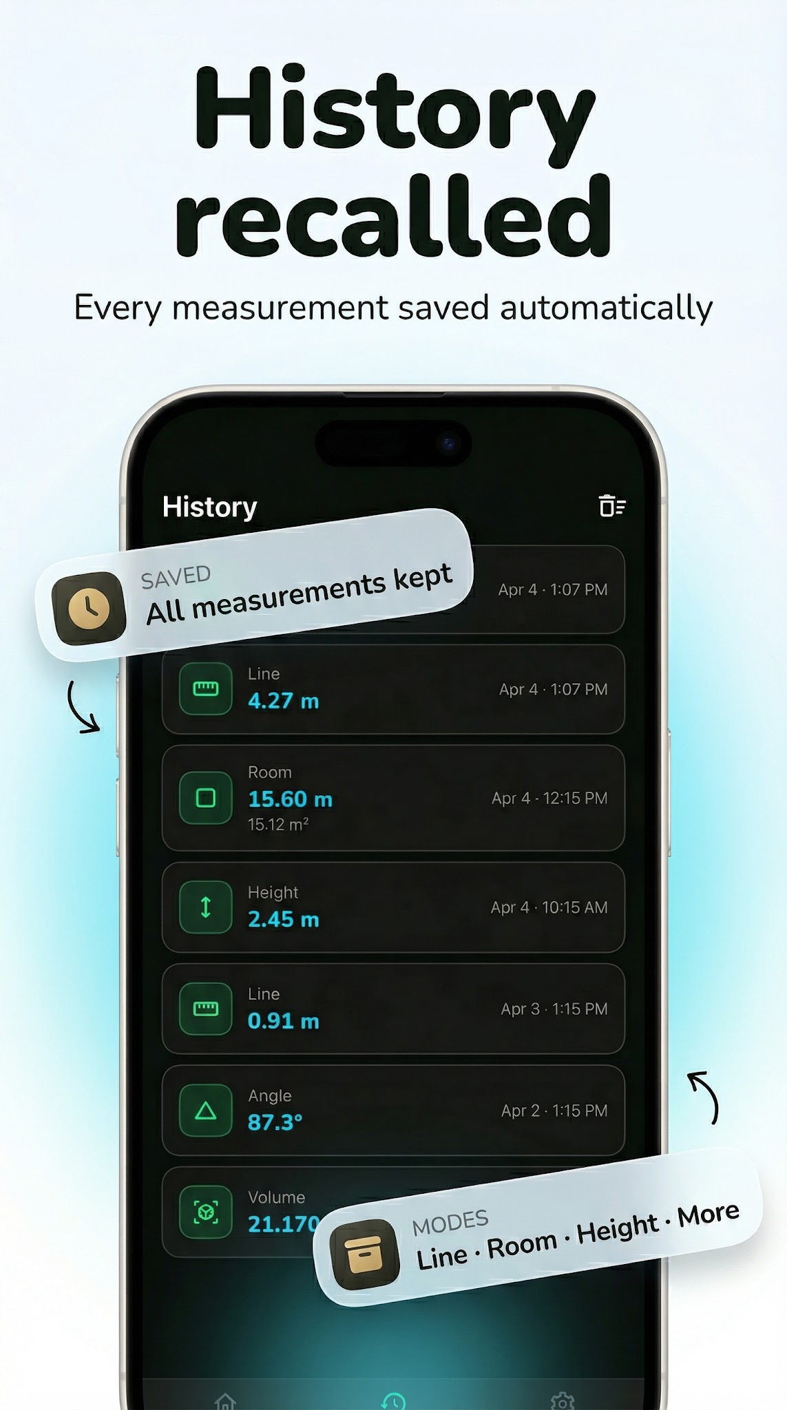 AR Measure screenshot 4 — ruler app android