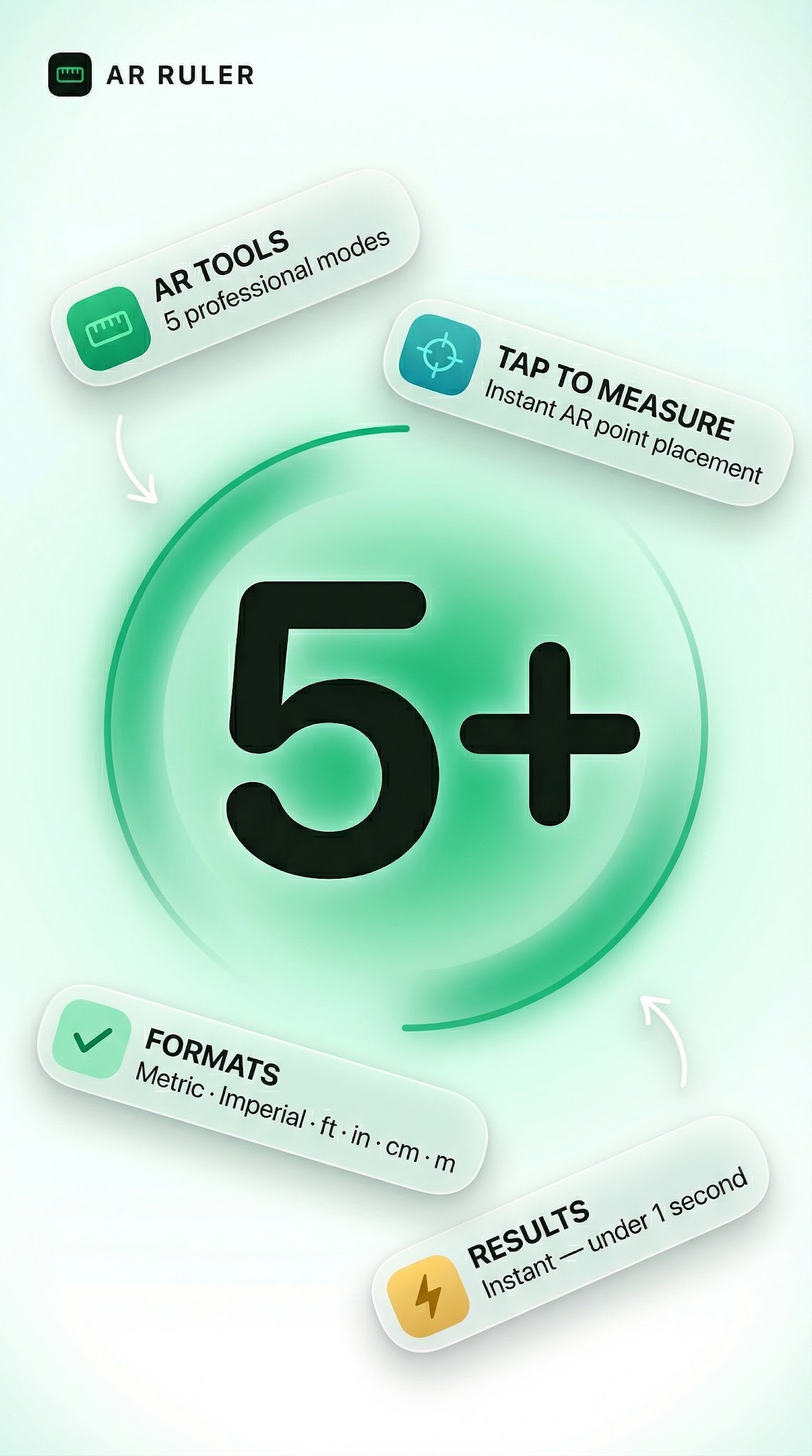 AR Measure screenshot 5 — augmented reality measure app