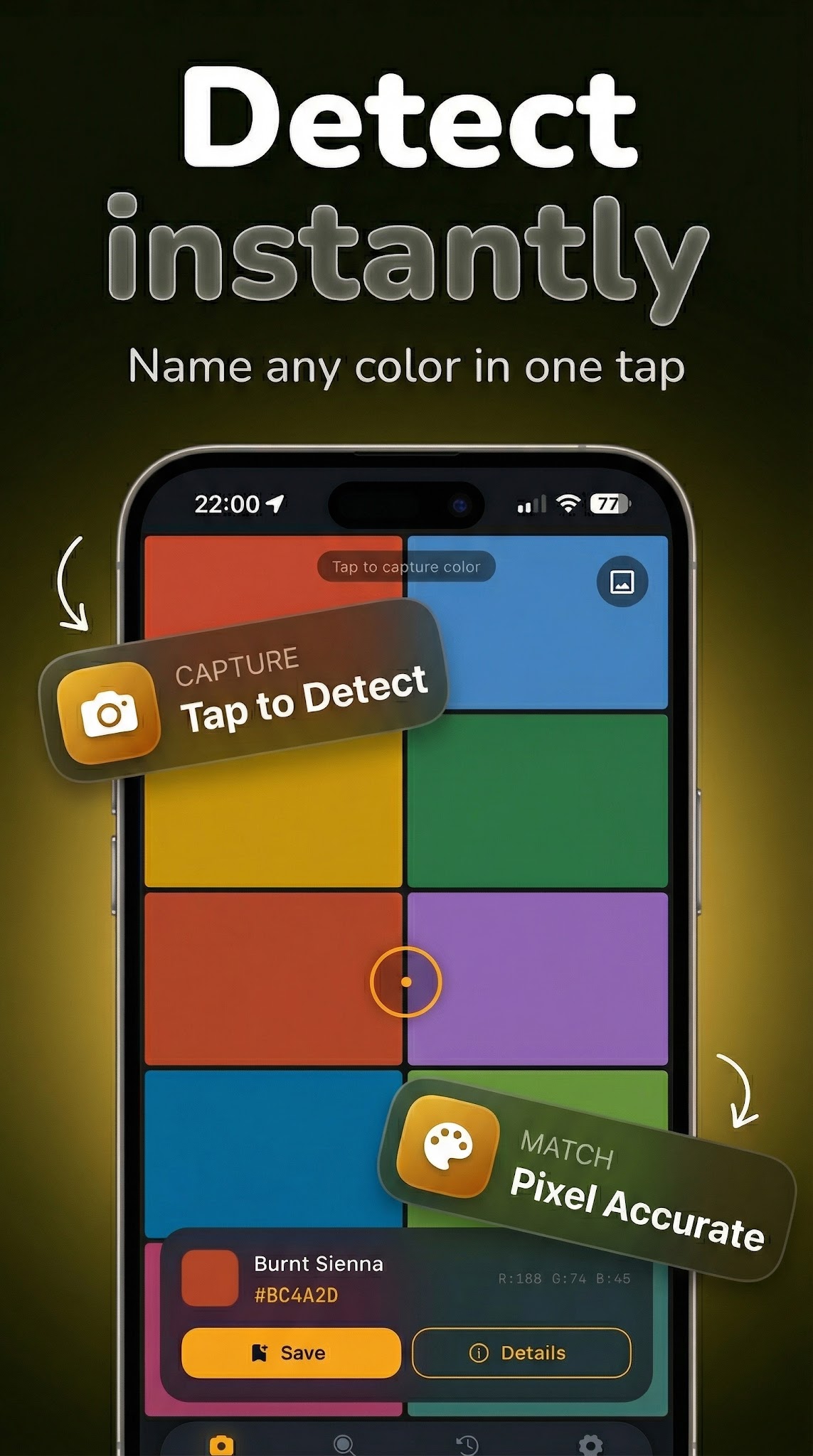 Color Picker screenshot 2 — hex color picker app