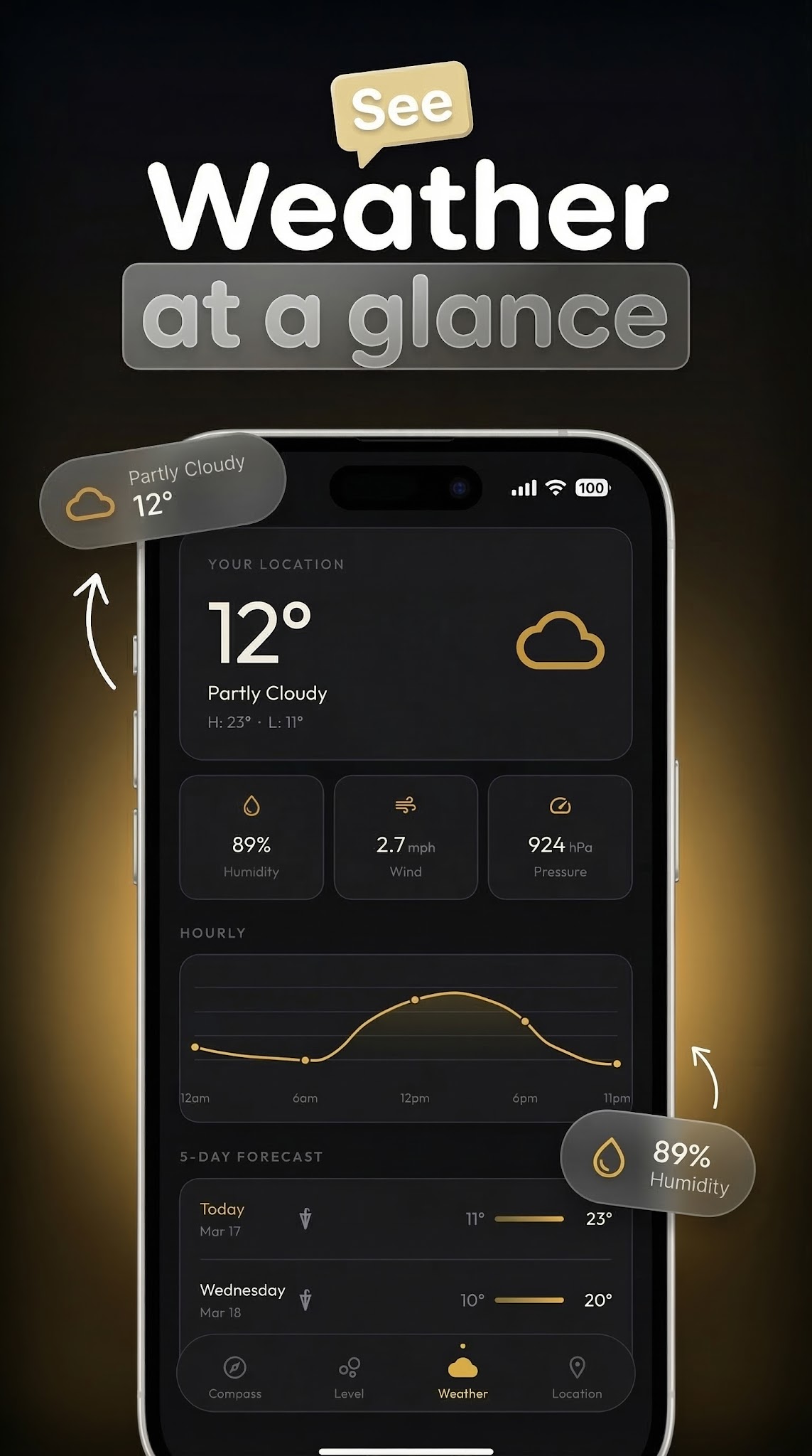 Compass screenshot 4 — navigation compass free