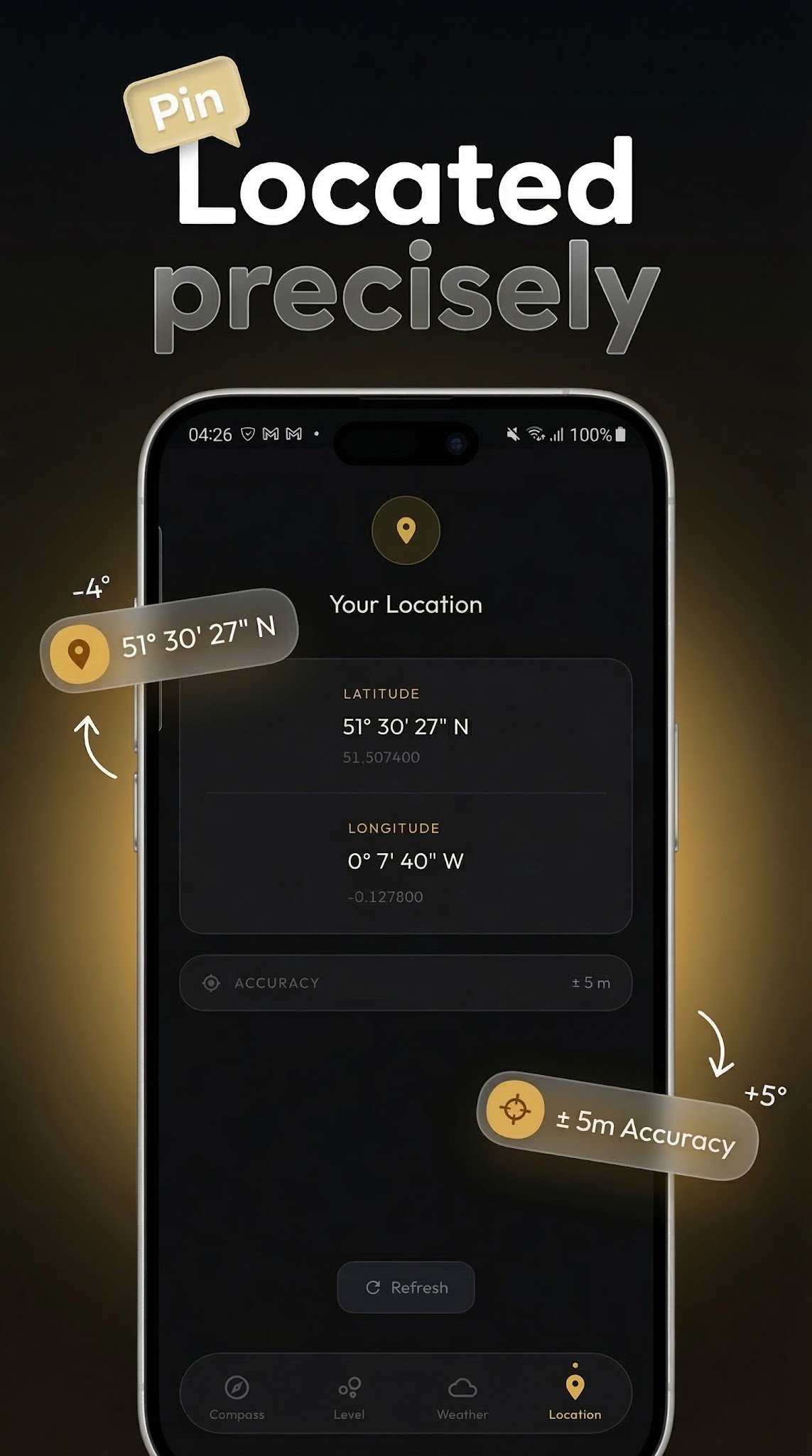 Compass screenshot 5 — gps compass android free