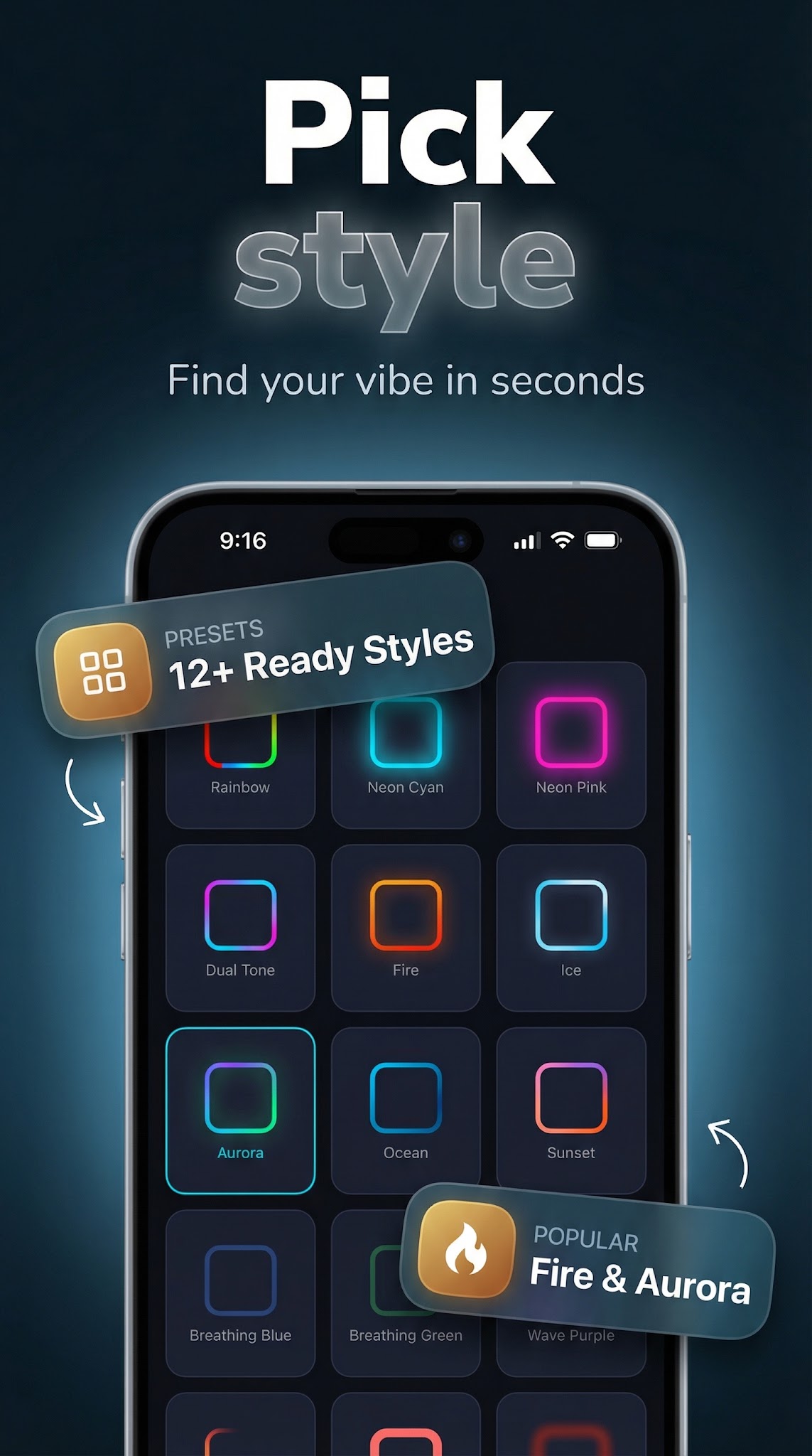 Edge Lighting screenshot 4 — edge effects wallpaper android