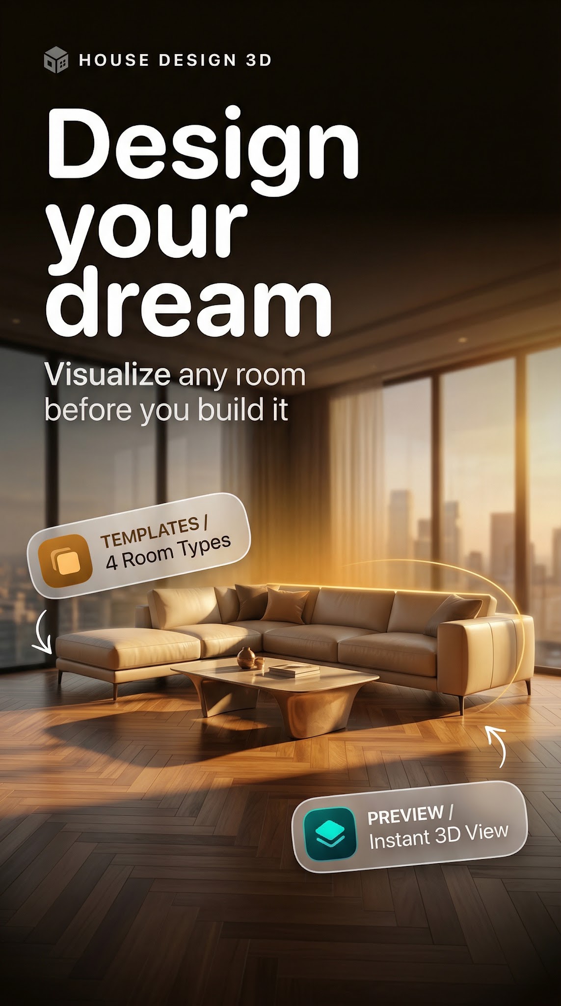 Home Design 3D screenshot 1 — floor plan maker android