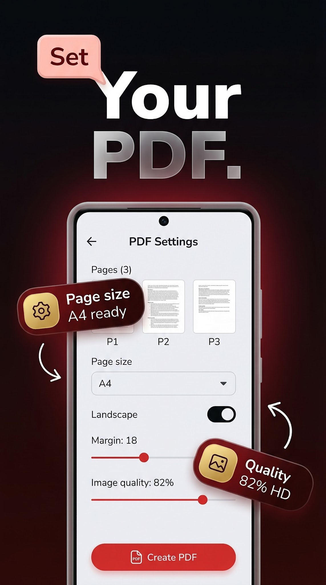 PDF Scanner screenshot 4 — scan to pdf offline