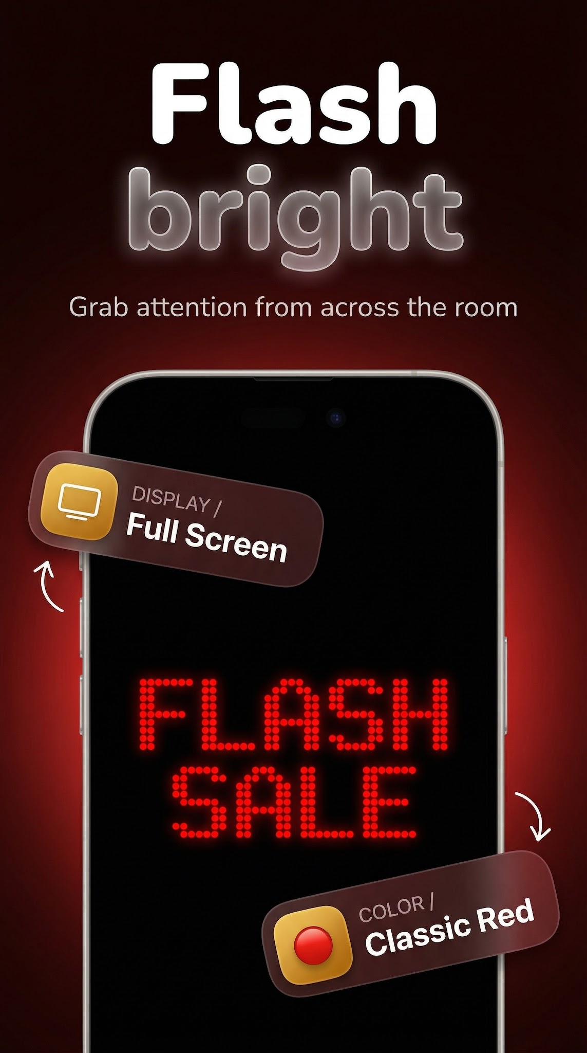 LED Banner screenshot 2 — scrolling sign app android