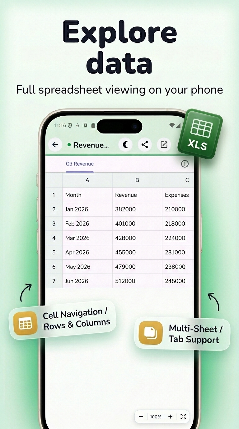Office Reader screenshot 3 — pptx reader android