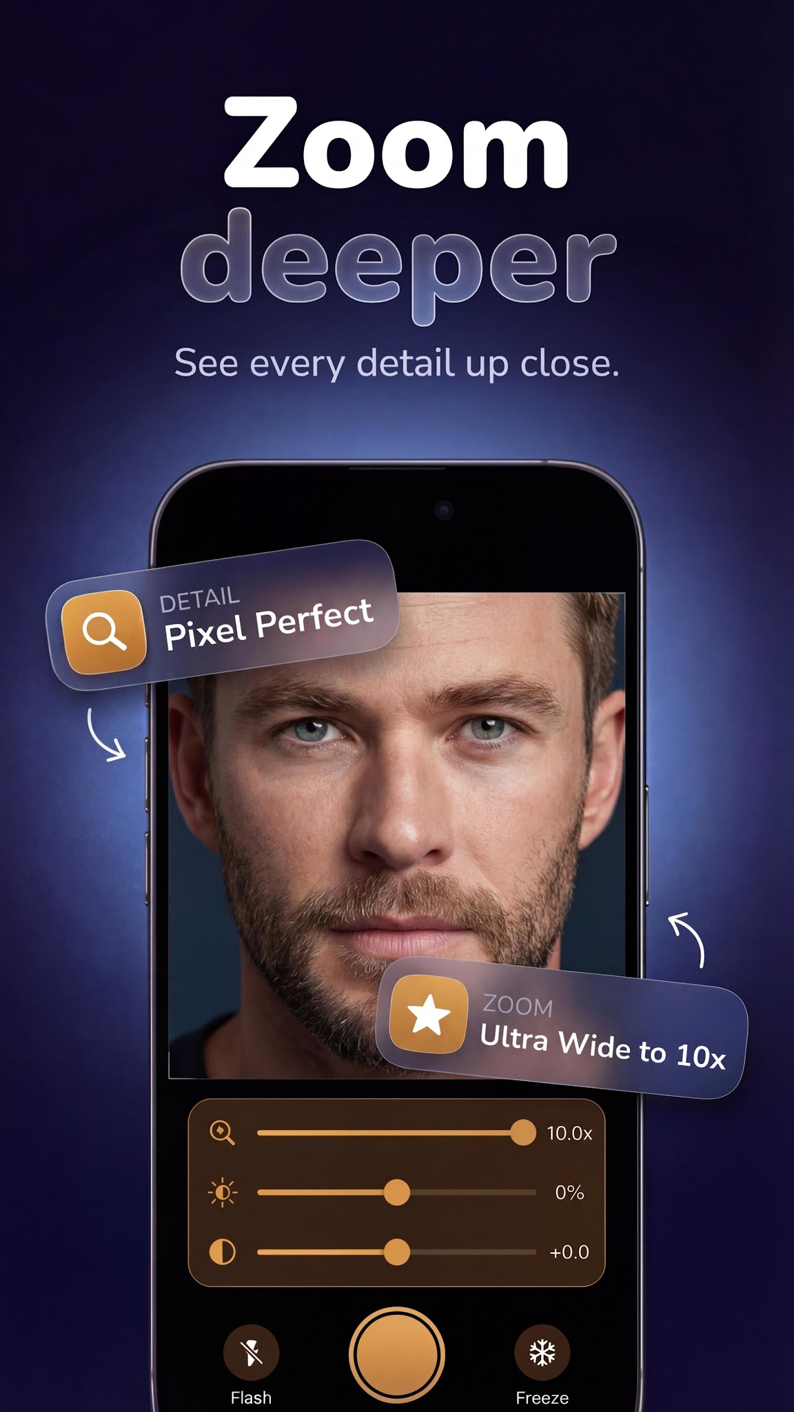 Mirror screenshot 3 — mirror with flashlight android