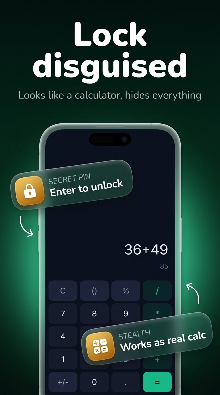 Photo Vault screenshot 4 — calculator vault android