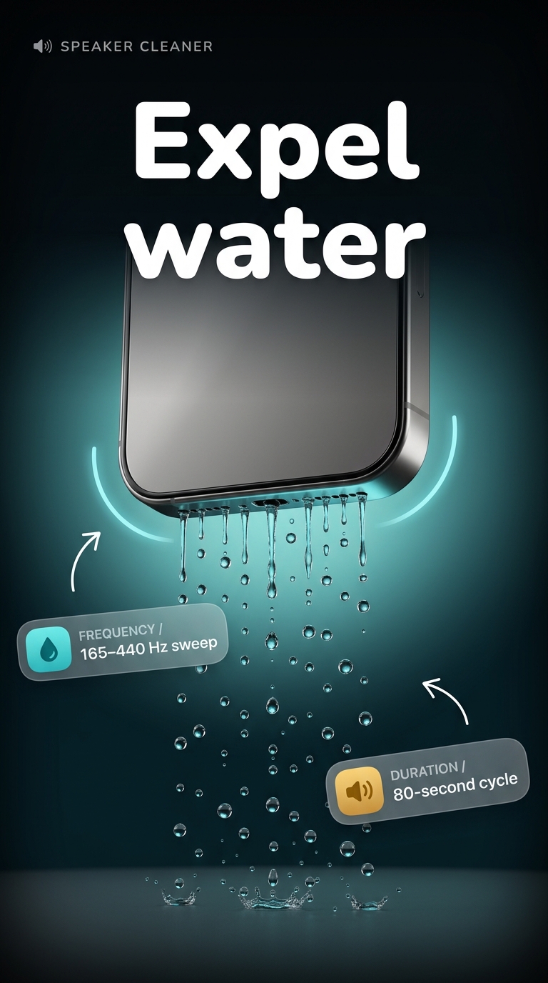 Speaker Cleaner screenshot 1 — speaker cleaner android free