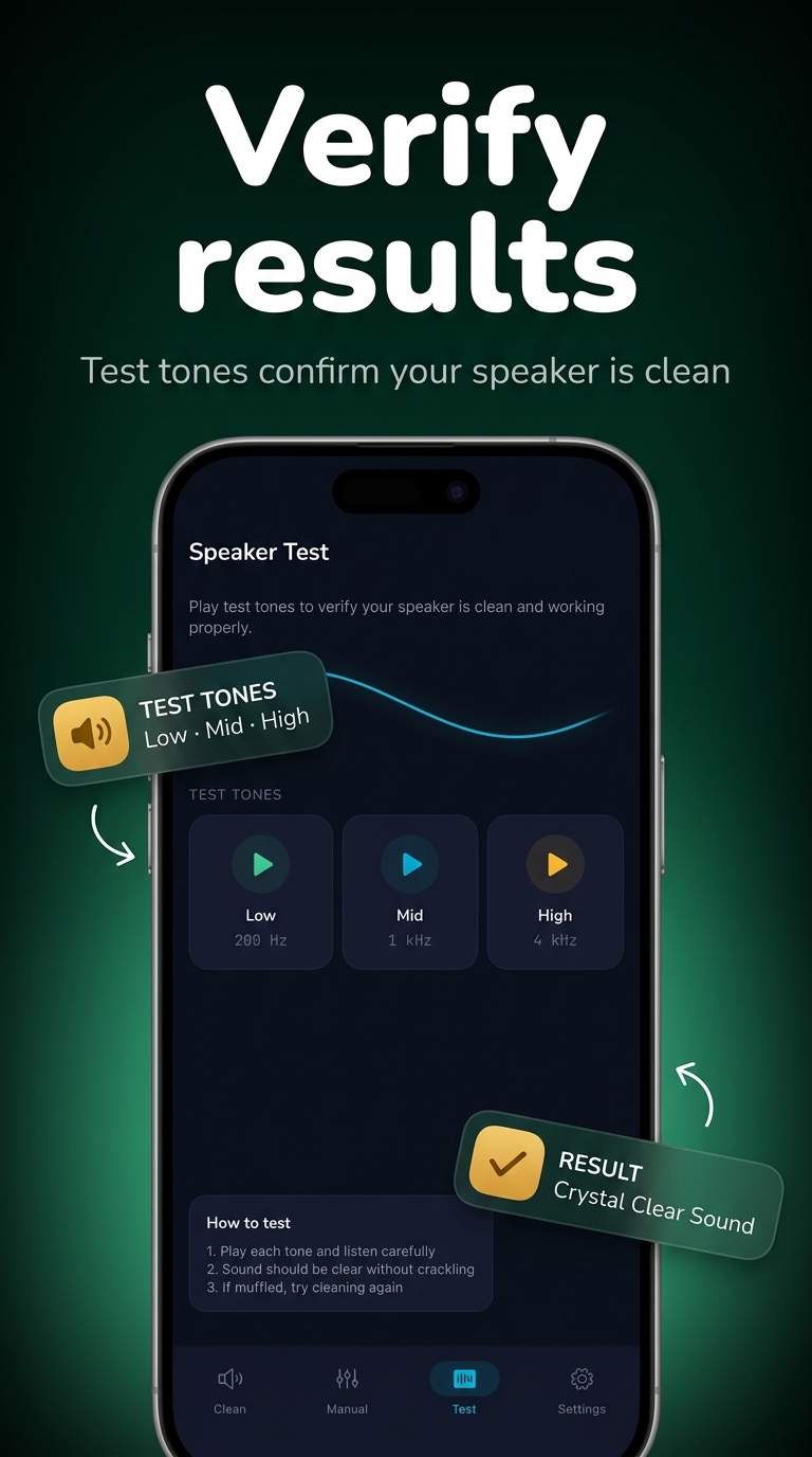 Speaker Cleaner screenshot 5 — speaker cleaner android free