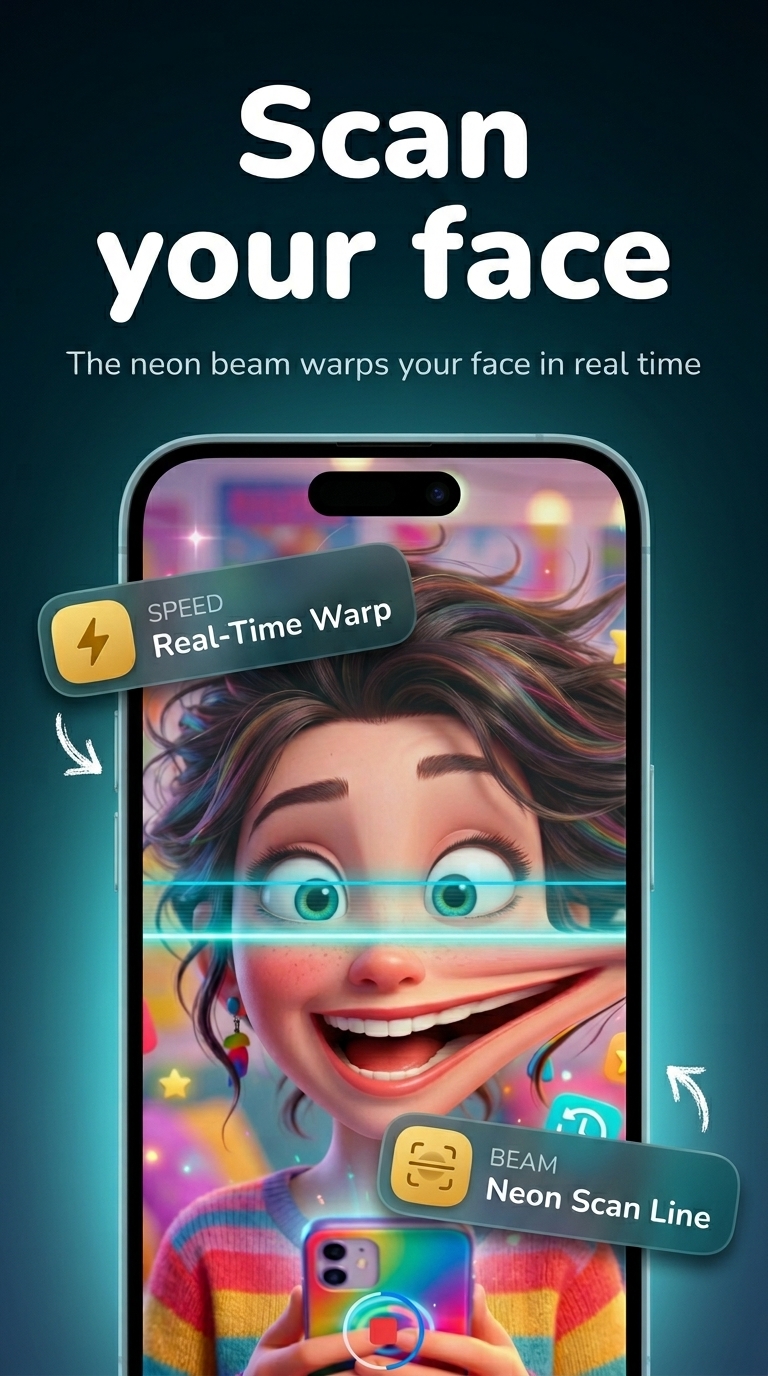 Time Warp Scan screenshot 3 — viral photo effects android
