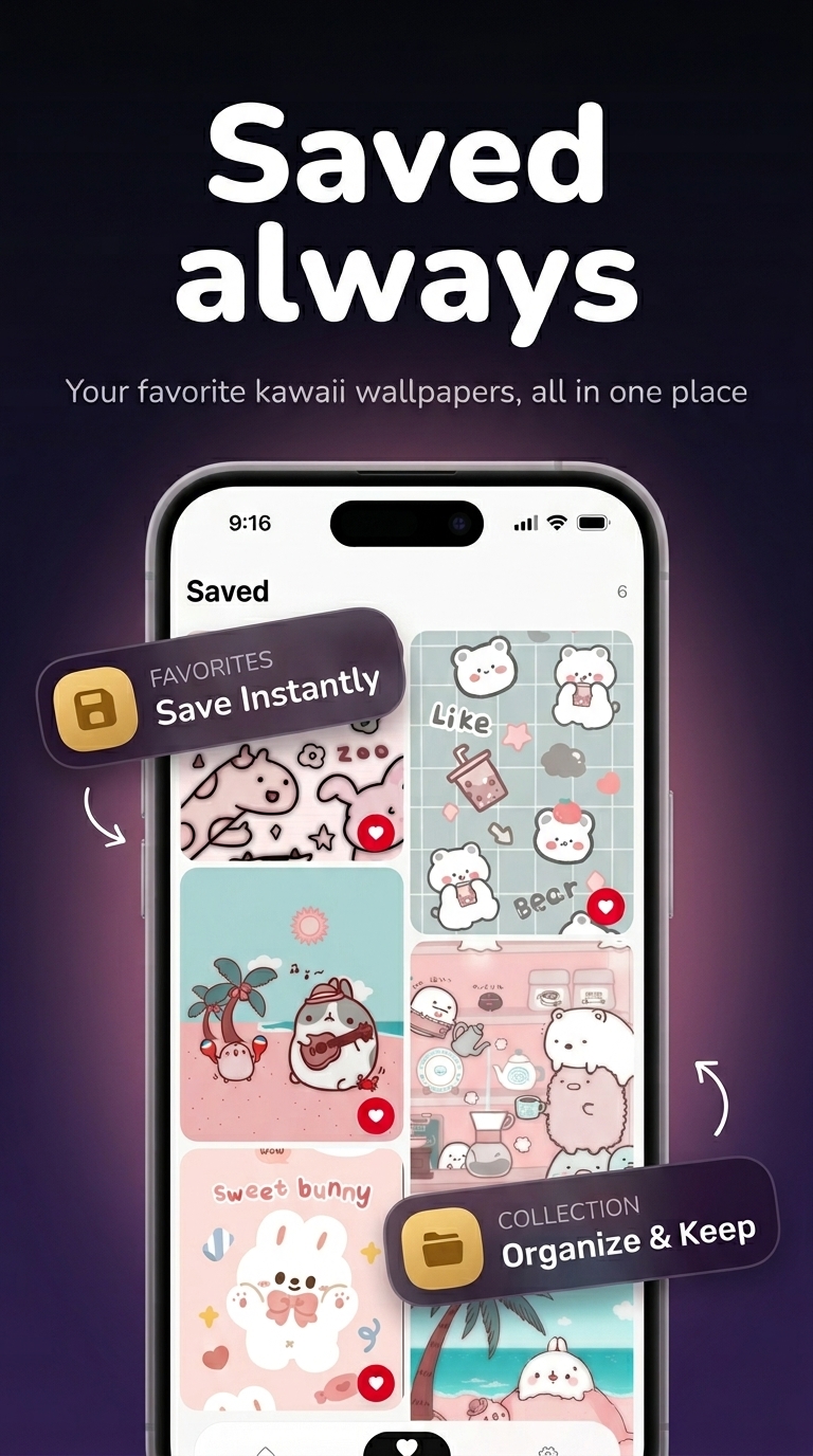 Kawaii Wallpaper screenshot 4 — kawaii phone theme android