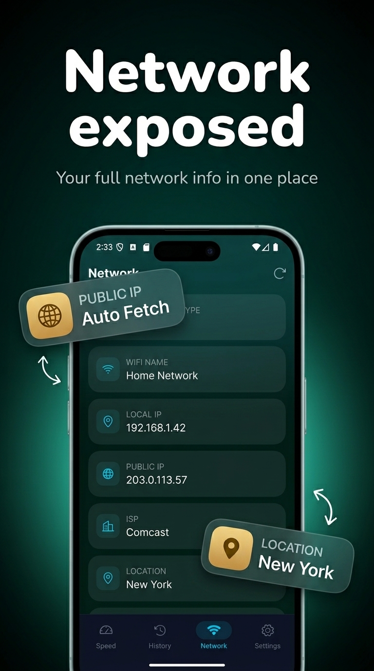 Speed Test screenshot 2 — download speed checker