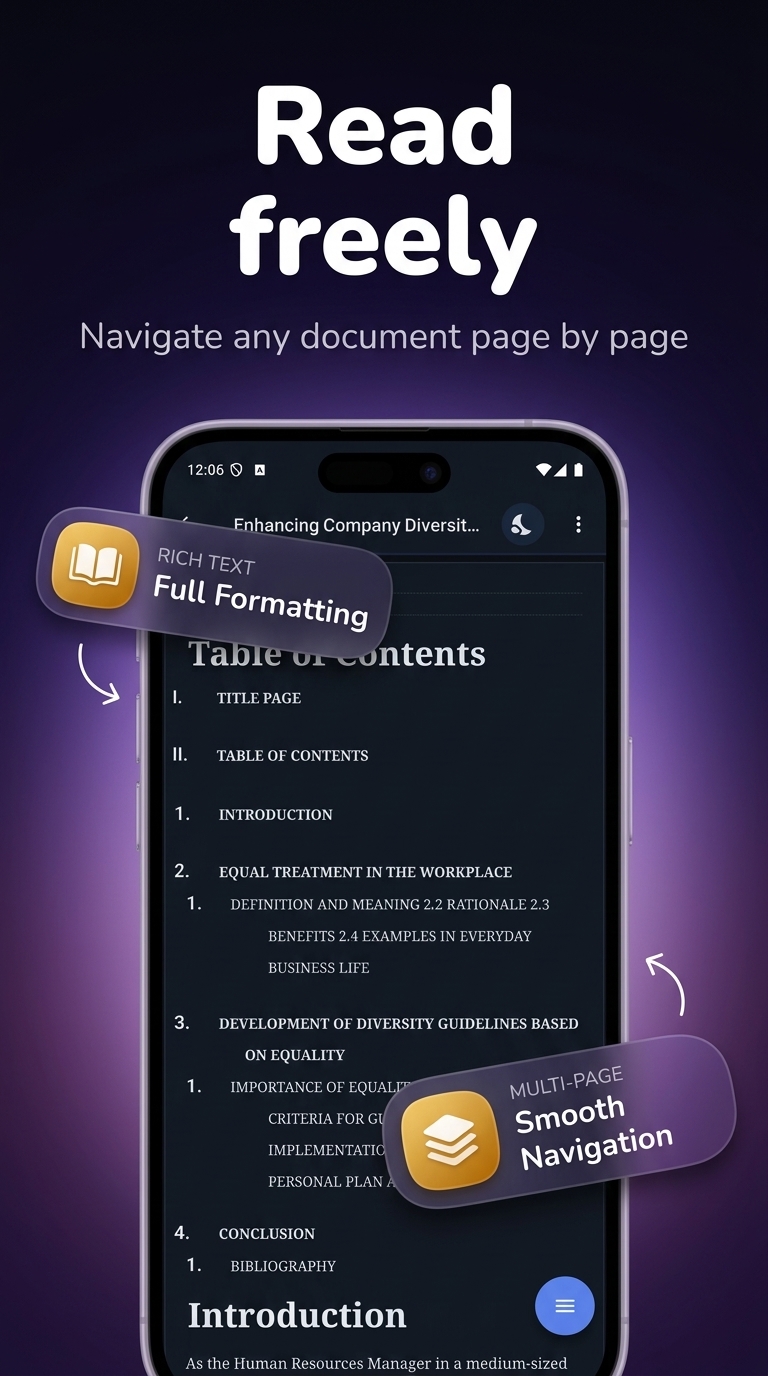 Document Reader screenshot 3 — doc reader free