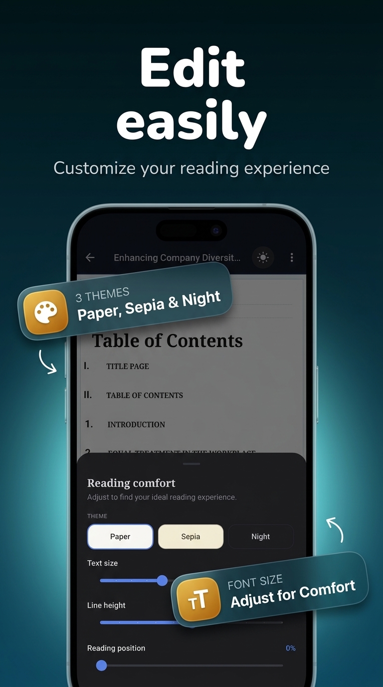 Document Reader screenshot 5 — docx viewer android