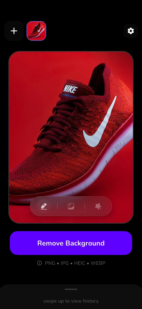 Transparency: Magic Eraser screenshot 1 — magic eraser app ios
