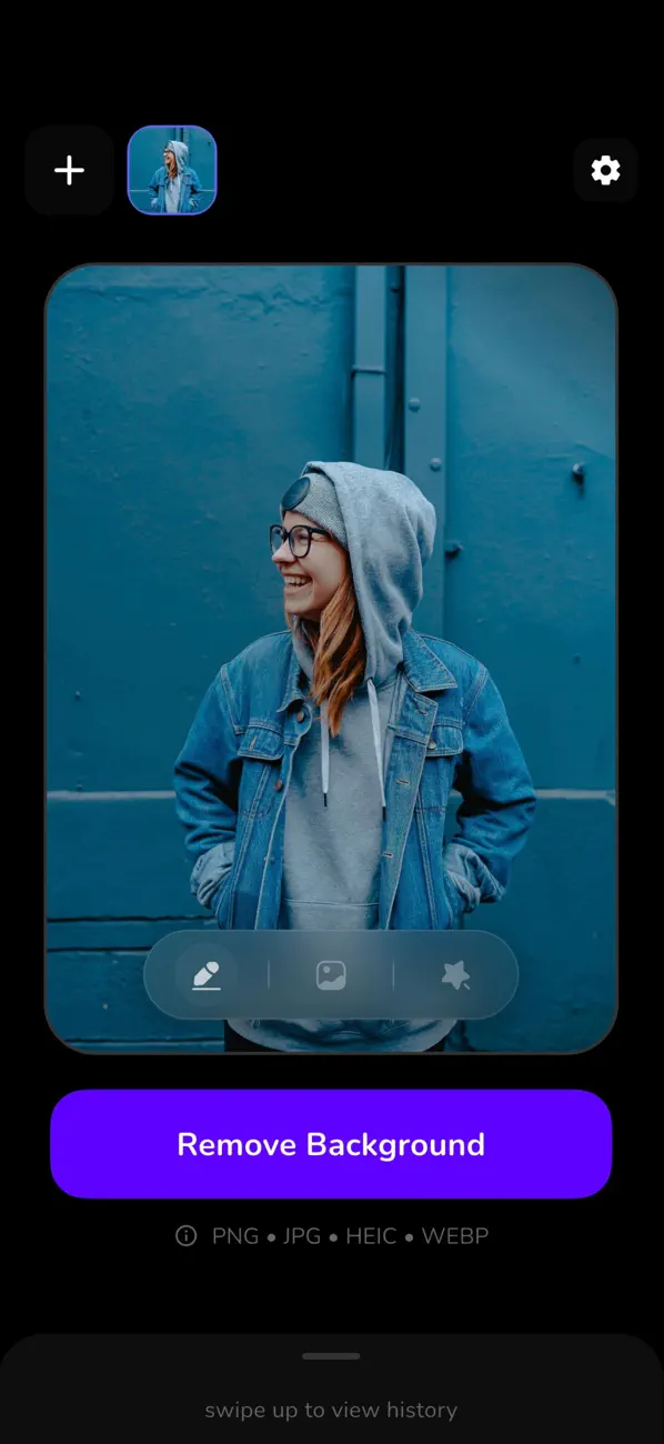 Transparency: Magic Eraser screenshot 3 — transparent png maker ios