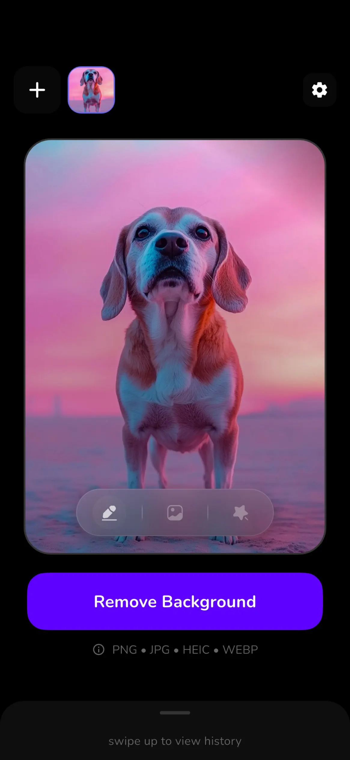 Transparency: Magic Eraser screenshot 5 — magic eraser app ios