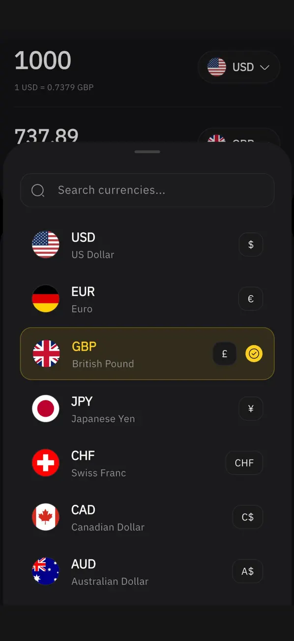 Currency Converter & Calc screenshot 2 — forex calculator app ios