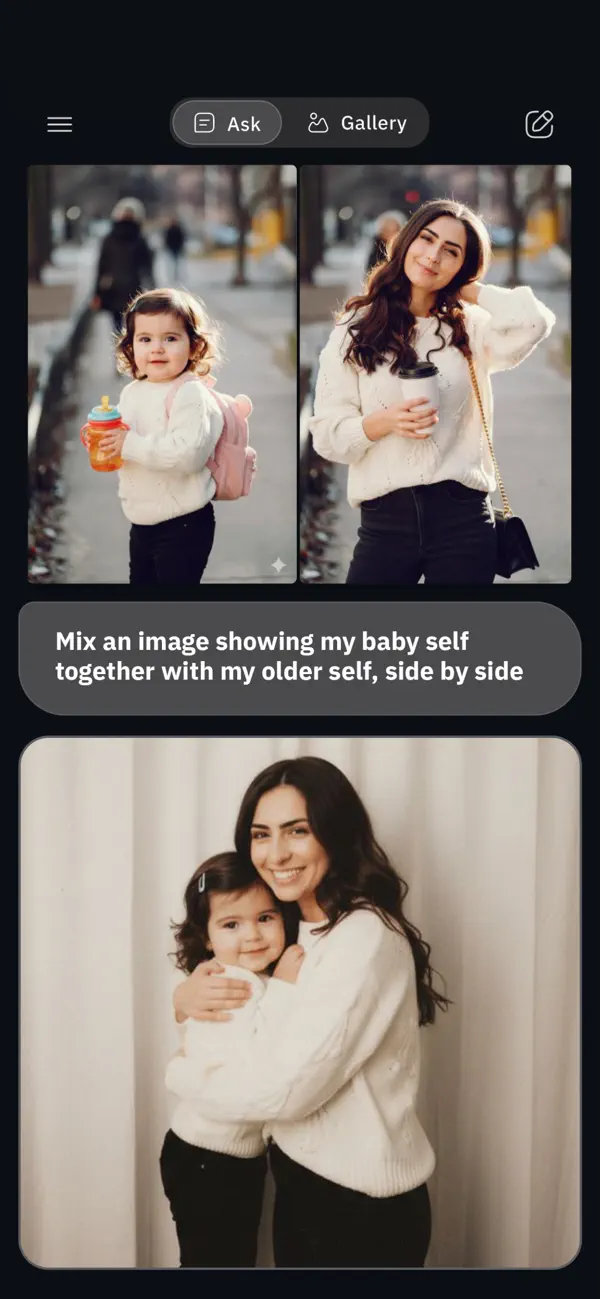 Gimin - AI Photo Editor screenshot 1 — ai photo effects ios