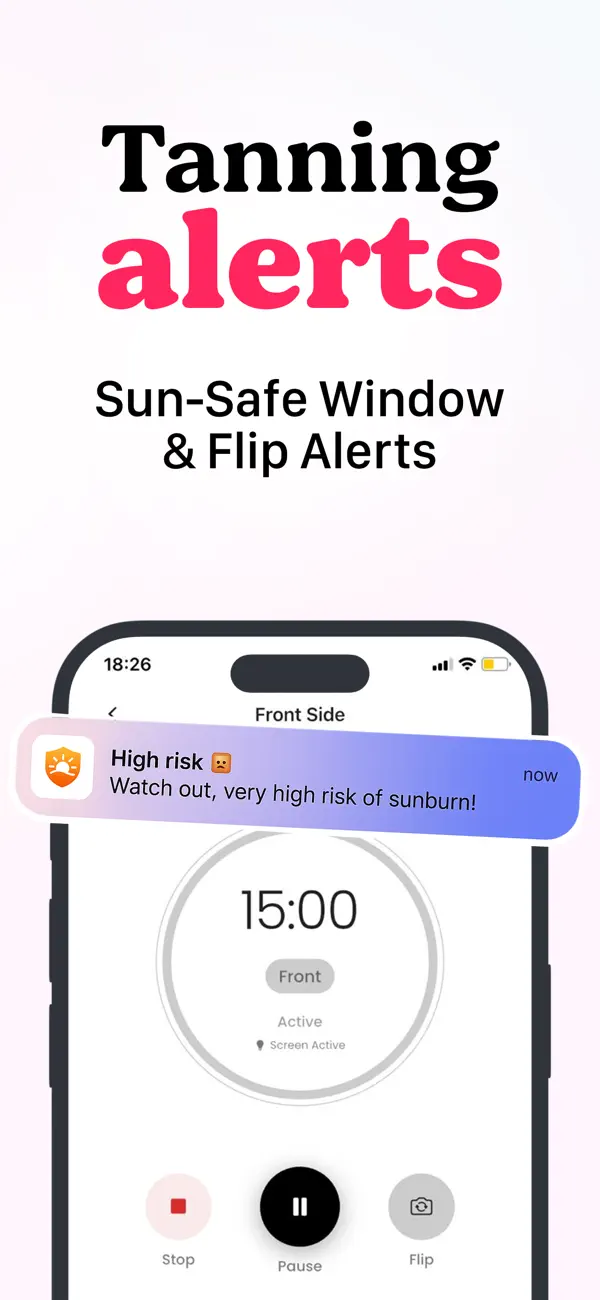 AI Tanning & UV Index screenshot 4 — uv safety app free