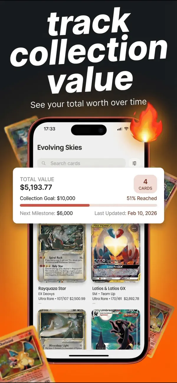 TCG Scanner screenshot 3 — card collection app ios