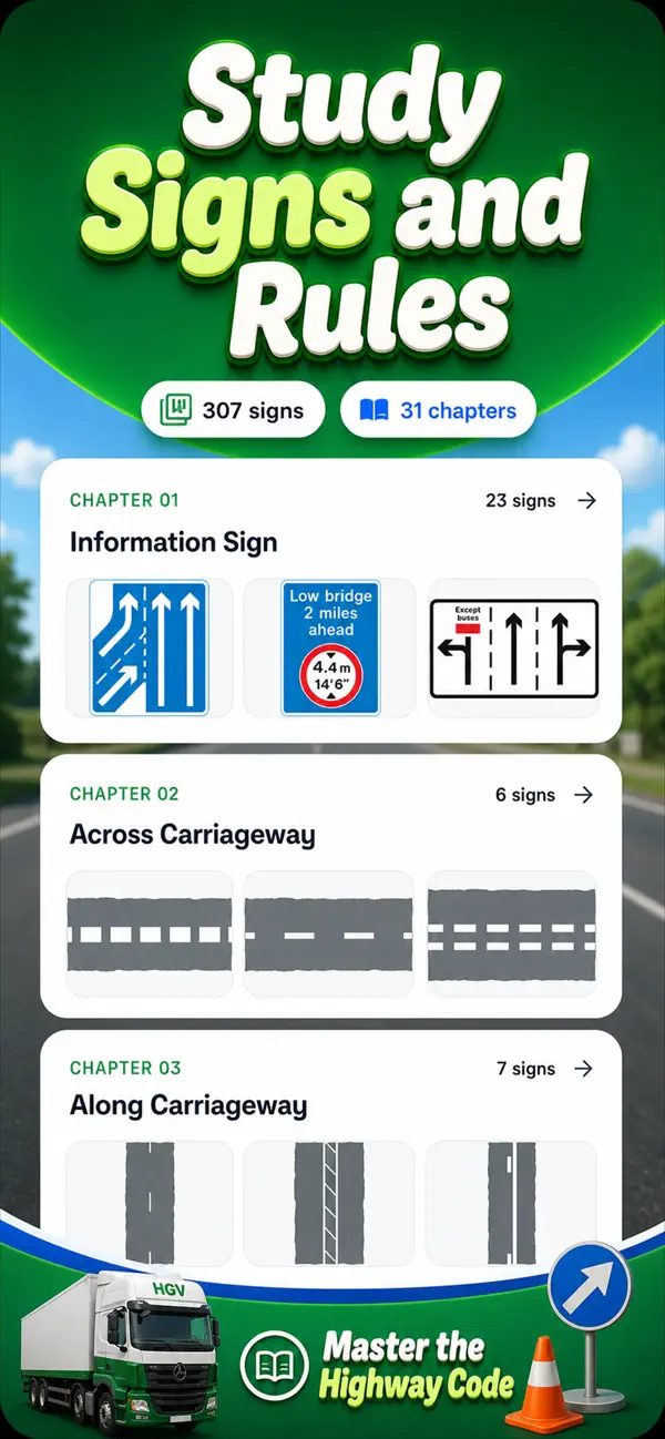 LGV Theory Test: 4 in 1 Kit UK screenshot 2 — dvsa mock test app